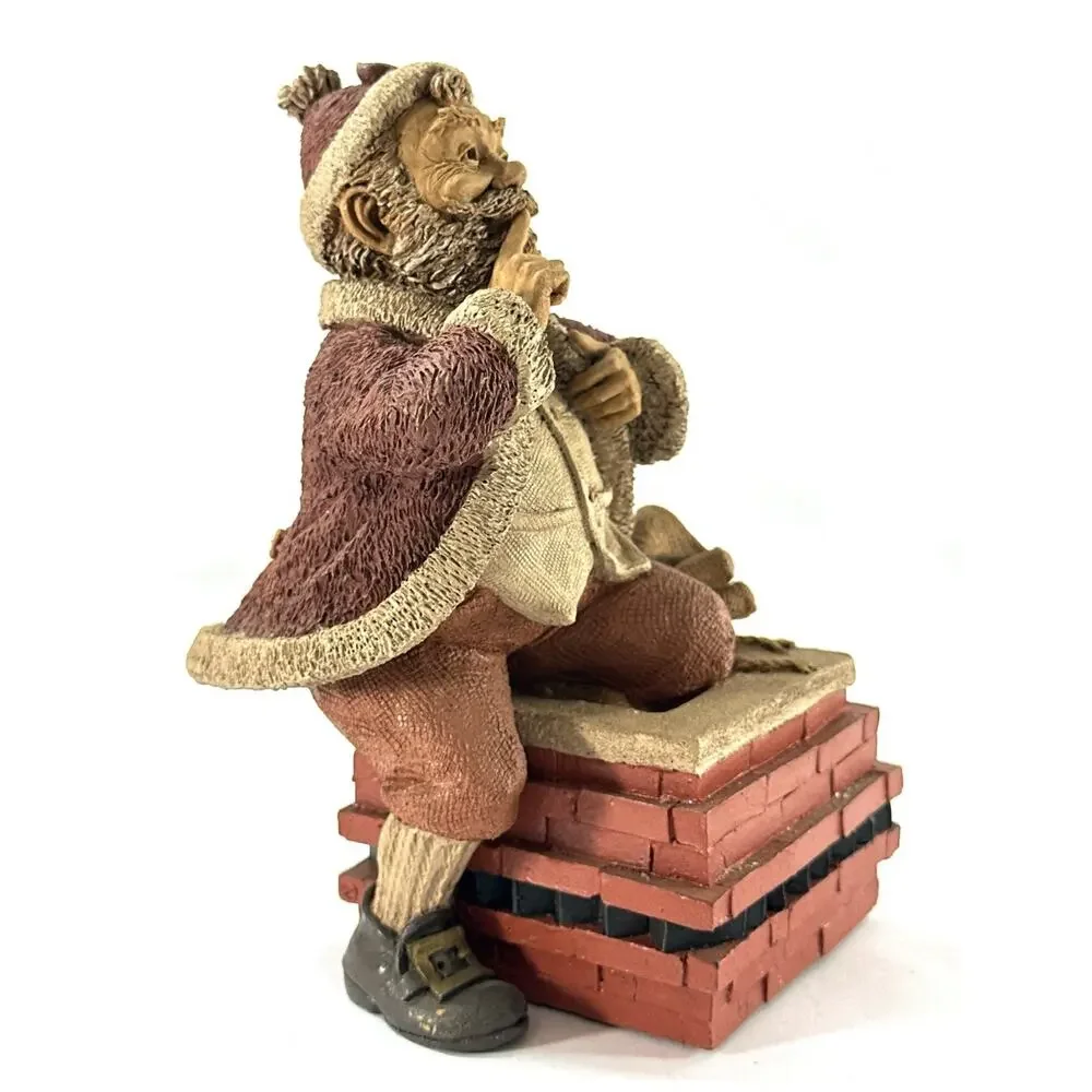 Tom Clark Cairn Studios Martha Holcombe Knickerbocker Santa #7114 2000